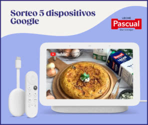 Sorteo Leche Pascual 2 Google Nest 3 Chromecast