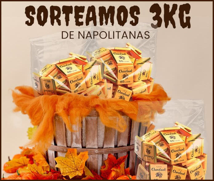 Sorteo Lets Chocolaat 3 Kg Napolitanas