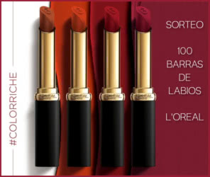Sorteo Loreal 100 Barras Labios