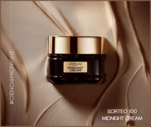 Sorteo Loreal 100 Midnight Cream