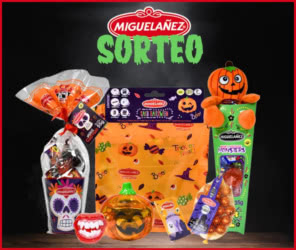 Sorteo Miguelañez Lote Golosinas Halloween