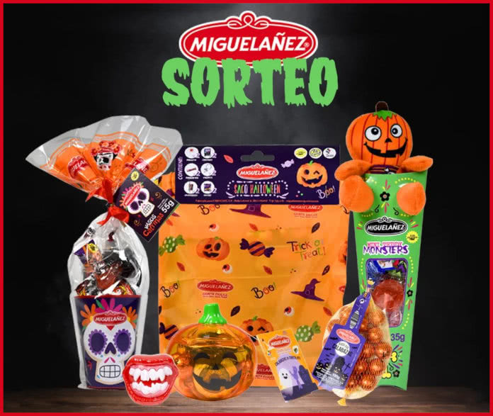 Sorteo Miguelañez Lote Golosinas Halloween