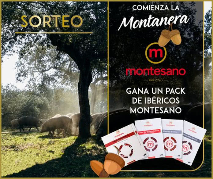 Sorteo Montesano Pack Ibéricos