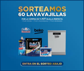 Sorteo Por Compra Finish 60 Lavavajillas Beko