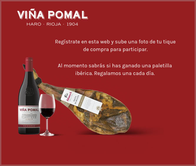 Sorteo Por Compra Viña Pomal 90 Paletillas