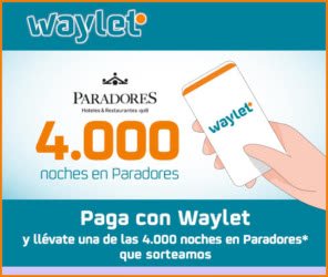 Sorteo Por Compra Waylet 4000 Noches Paradores Nacionales