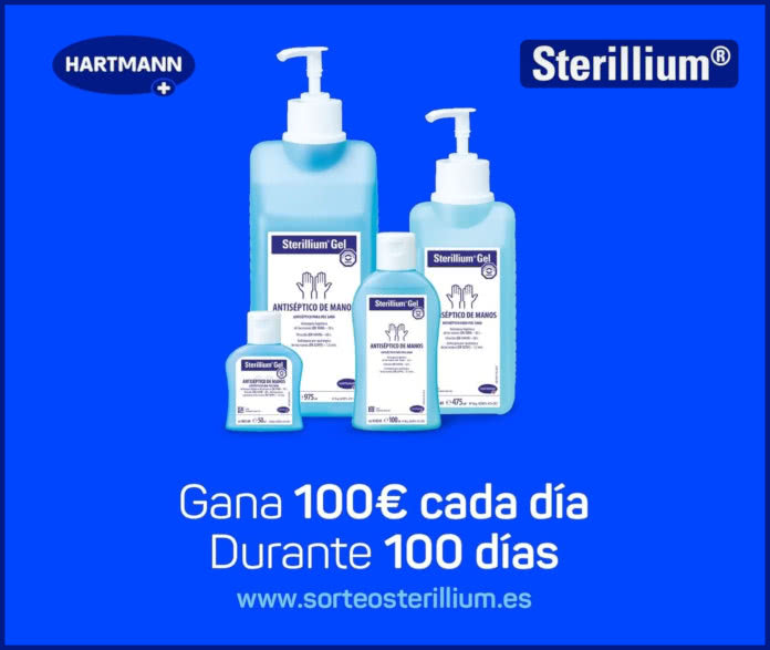 Sorteo Sterillium 100 Euros Diarios