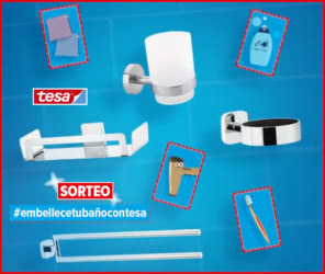Sorteo Tesa 8 Lotes Accesorios Baño