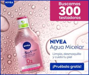 Tester Nivea 300 Probadoras 5en1 Micelar