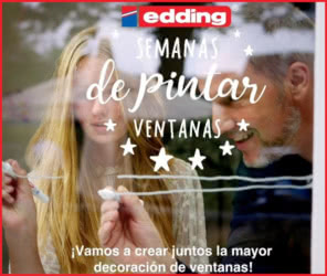Sorteo Edding 10 Lotes Pintar Ventanas