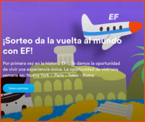 Sorteo Ef Viaje Vuelta Mundo