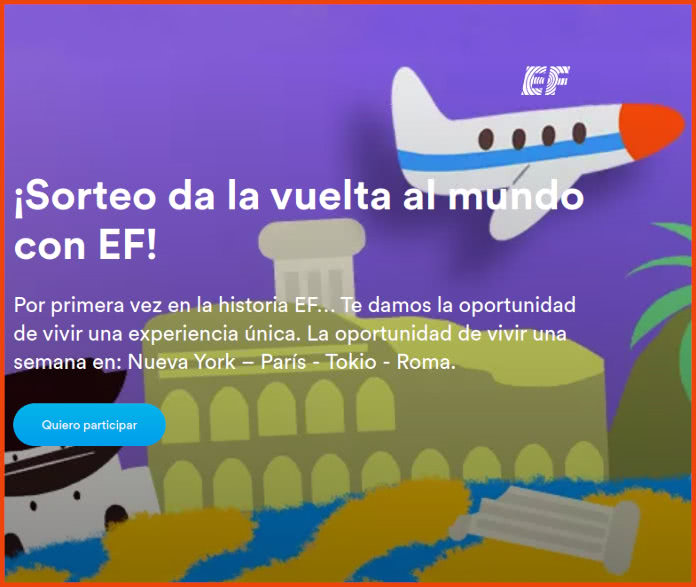 Sorteo Ef Viaje Vuelta Mundo