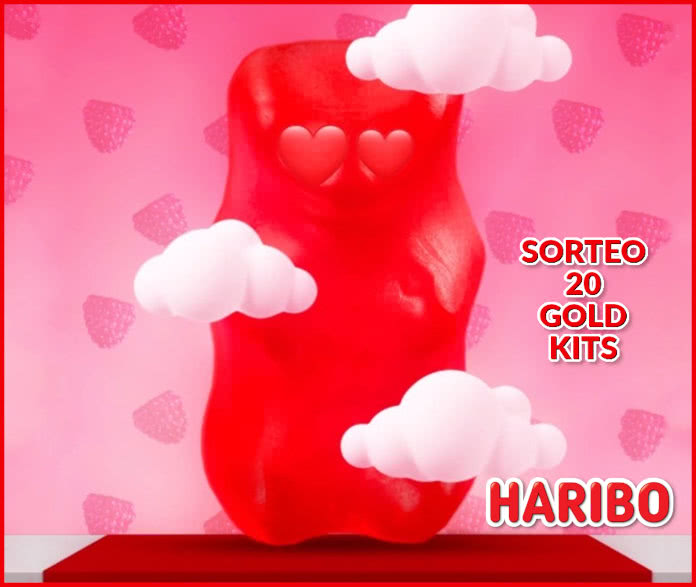 Sorteo Haribo 20 Gold Kits