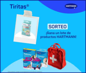 Sorteo Hartmann Tiritas 10 Lotes Primeros Auxilios