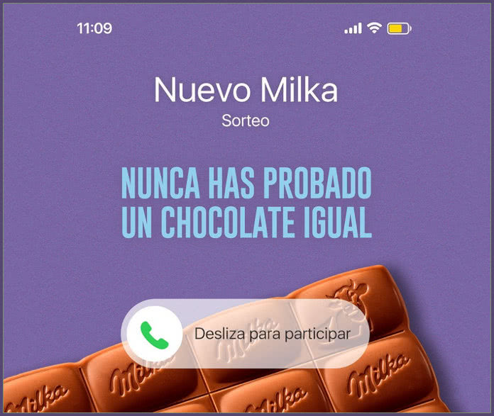 Sorteo Milka 5 Iphones 14