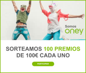 Sorteo Oney 100 Premios 100 Euros