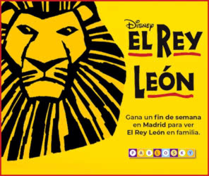 Sorteo Pablosky Entradas El Rey Leon