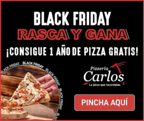 Sorteo Pizzerias Carlos Cientos Premios Blackfriday