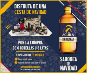 Sorteo Por Compra Cerveza El Aguila Dorada 54 Cestas Navidad