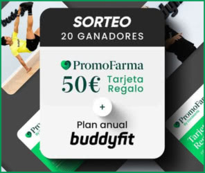 Sorteo Promofarma 20 Tarjetas 20 Euros Y Buddyfit