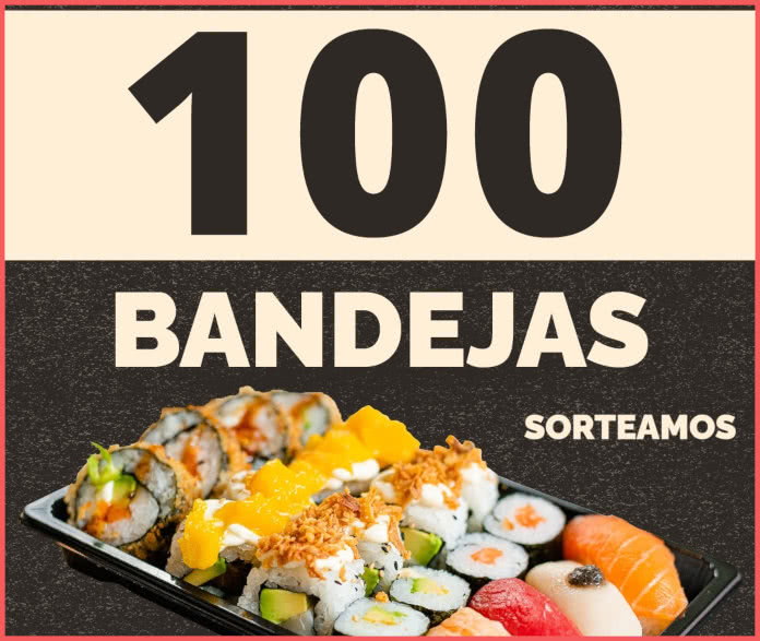 Sorteo Restaurantes Sumo 100 Bandejas