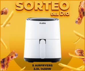 Sorteo Supermercados Dia 5 Freidoras Aire