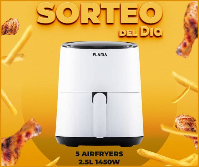 Sorteo Supermercados Dia 5 Freidoras Aire