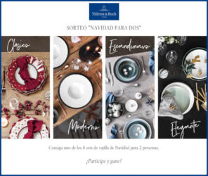 Sorteo Villeroy Boch 8 Sets Vajilla