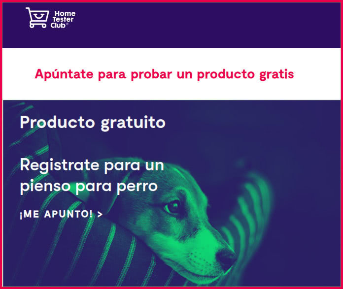 Tester Hometesterclub Pienso Perros Gratis