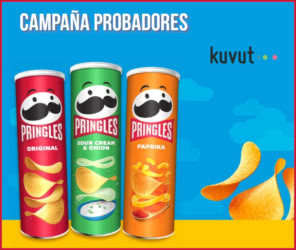 Tester Kuvut Probar Gratis Pack 4 Pringles