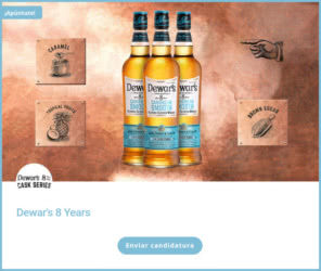 Tester Trnd Dewars 8 Years Probadores
