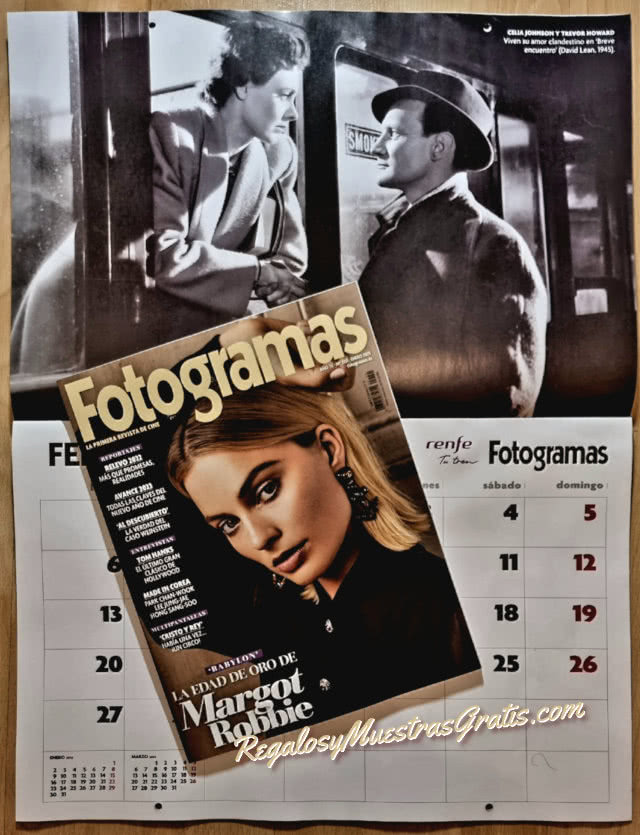 Regalos Revistas Enero 2023 Fotogramas Calendario