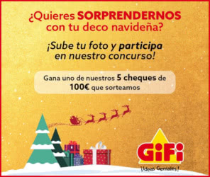 Sorteo Gifi 5 Cheques 100