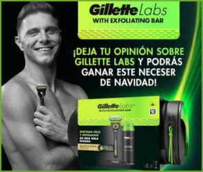 Sorteo Gillette 10 Neceseres Gillette Labs