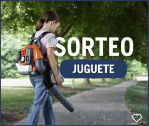 Sorteo Husqvarna Juguete Burbujas