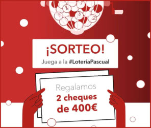 Sorteo Leche Pascual 2 Cheques ECI 400 Euros