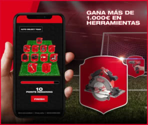 Sorteo Milwaukee Pack 11 Herramientas
