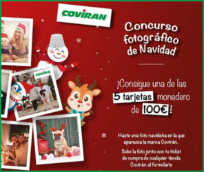 Sorteo Por Compra Coviran 5 Tarjetas 100 Euros