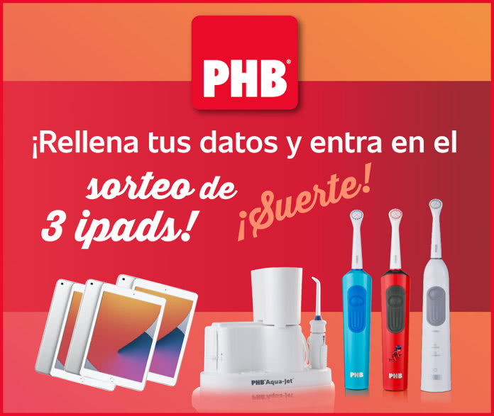 Sorteo Por Compra PHB 3 iPads