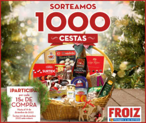 Sorteo Por Compra Supermercados Froiz 1000 Cestas Navidad