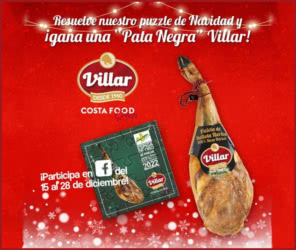 Sorteo Villar Jamón Ibérico