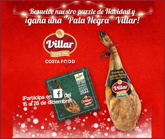 Sorteo Villar Jamón Ibérico