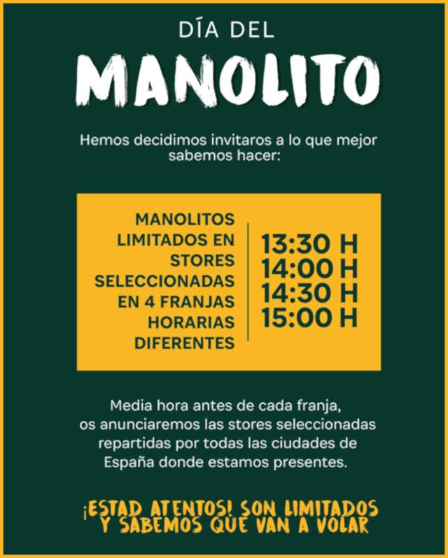 Gratis Manolo Bakes 10000 Manolitos Gratis instrucciones