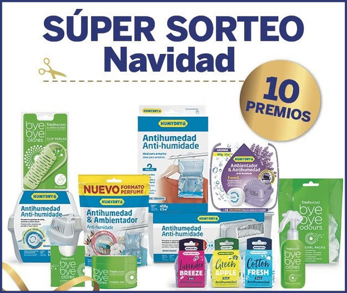 Sorteo Humydry 10 Lotes