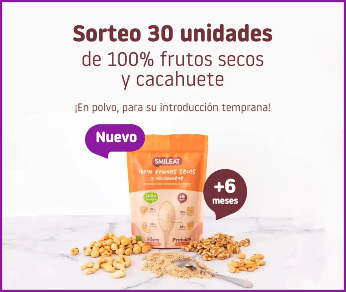 Sorteo Smileat 30 Packs Frutos Secos
