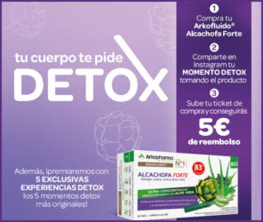 Reembolso Arkopharma 5 Euros Detox
