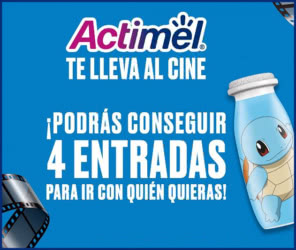 Sorteo Actimel 100 Entradas Cine