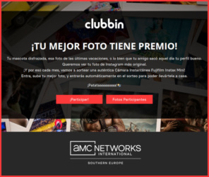 Sorteo Clubbin 4 Cámaras Fujifilm