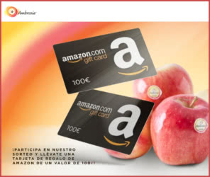 Sorteo Divina Ambrosia Tarjeta Amazon