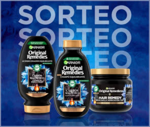 Sorteo Garnier 10 Lotes Original Remedies Carbón Magnético